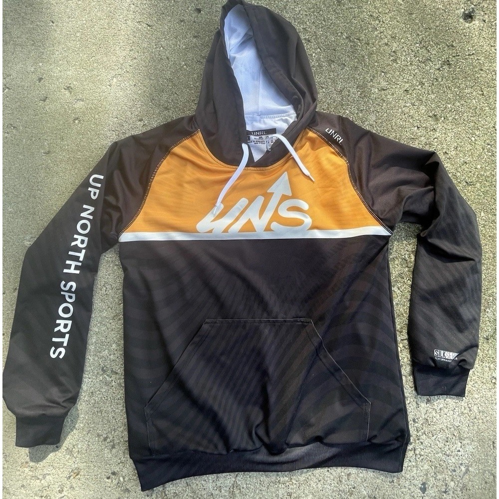UNRL Silk Series‎ Up North Sports Pullover Hoodie Men's Medium EUC